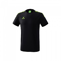 [해외]ERIMA 5-C Essential 반팔 티셔츠 7138485597 Black / Green Gecko