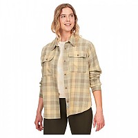 [해외]마모트 긴 소매 셔츠 Fairfax 라이트 Weight Boyfriend Flannel 4140276760 Wheat