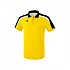 [해외]ERIMA Liga 2.0 반팔 폴로 셔츠 3138486028 Yellow / Black / White