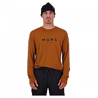 [해외]MONS ROYALE Yotei Classic 롱 슬리브 T-셔츠1140287221 Copper
