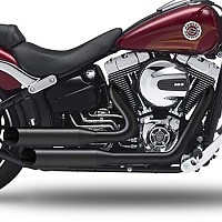 [해외]KESSTECH 슬립온 머플러 ESM3 2-2 Harley Davidson FXSB 1690 Breakout Ref:136-5109-759 9140124400 Black