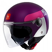 [해외]MT 헬멧s Street S Inboard 오픈 페이스 헬멧 9139979846 Matt Purple