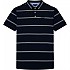 [해외]FA?ONNABLE Naval Strip Pkt 반팔 폴로 셔츠 140305091 Marine Blue