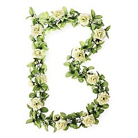 [해외]BASIL 꽃 제를란드 로프 130 cm 1140385217 White / Green1