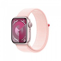 [해외]APPLE Series 9 GPS Sport Loop 41 mm watch 7140371233 Pink / Light Pink