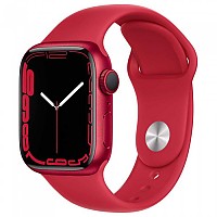 [해외]APPLE Series 7 Red GPS 41 mm watch 14138413013 Red