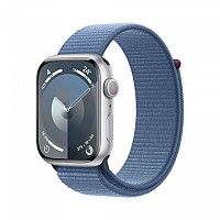 [해외]APPLE Series 9 GPS Loop 45 mm watch 14140371225 Silver / Winter Blue