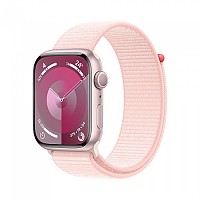 [해외]APPLE Series 9 GPS Sport Loop 45 mm watch 4140371234 Pink Light