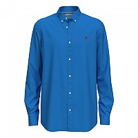 [해외]SCOTCH & SODA 긴 소매 셔츠 Essential Solid Oxford 140277458 Rhythm Blue