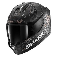 [해외]샤크 Skwal I3 Hellcat 풀페이스 헬멧 9140367319 Black / Chrome / Anthracite