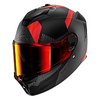 [해외]샤크 스파르탄 GT 프로 Dokhta Carbon 풀페이스 헬멧 9140367324 Carbon / Orange / Anthracite