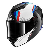 [해외]샤크 풀페이스 헬멧 스파르탄 GT 프로 Dokhta Carbon 9140367325 Carbon / White / Blue