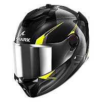 [해외]샤크 풀페이스 헬멧 스파르탄 GT 프로 Kultram Carbon 9140367329 Carbon / Black / Yellow