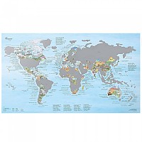 [해외]AWESOME MAPS 하이킹 지도 Scratch Edition Best 하이킹 트레일s In The World Scratch 9138435079