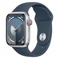 [해외]APPLE Series 9 GPS+Cellular Sport 41 mm watch 4140371492 Silver / Blue