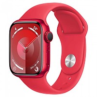 [해외]APPLE Series 9 GPS 41 mm Sport Band watch 4140375062 Red