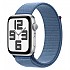 [해외]APPLE SE GPS 44 mm Sport Loop watch 12140375060 Silver