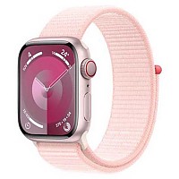 [해외]APPLE Series 9 GPS+Cellular Sport Loop 41 mm watch 7140371497 Pink / Light Pink