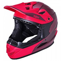 [해외]KALI PROTECTIVES Zoka Dash 다운힐 헬멧 1140434091 Matt Red / Burgundy