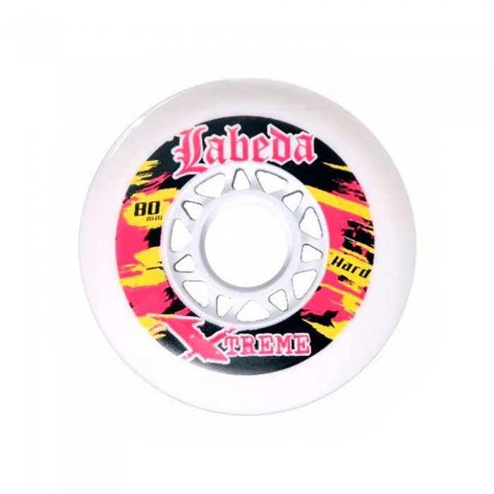 [해외]LABEDA 스케이트 바퀴 그립per Extreme Hard 8 단위 14140456076 White / Black / Red