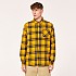 [해외]오클리 APPAREL 긴 소매 셔츠 Podium Plaid Flannel 5139742980 Amber Yellow / Black Check