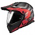 [해외]LS2 MX436 Pioneer Evo Adventurer 풀페이스 헬멧 9138387750 Matt Black / Red