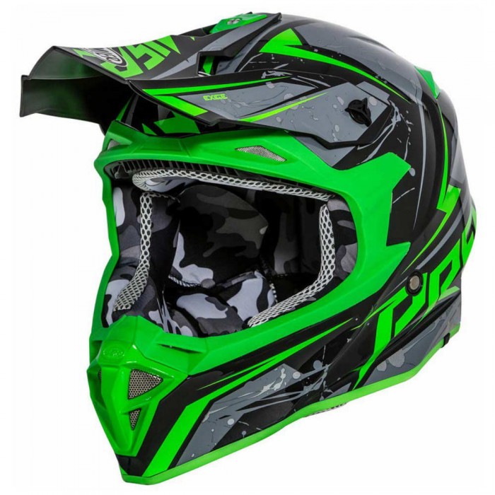 [해외]프리미어  헬멧 Exige QX 7 오프로드 헬멧 9138712995 Green / Grey / Black