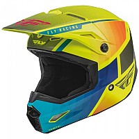 [해외]FLY 모토크로스 헬멧 ECE Kinetic Drift 9138997494 Blue / Yellow Fluo / Charcoa