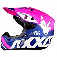 [해외]AXXIS MX803 Wolf Jackal 오프로드 헬멧 9139491178 Matt Pink