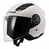 [해외]LS2 OF616 에어flow II 오픈 페이스 헬멧 9140233922 Solid Glossy White