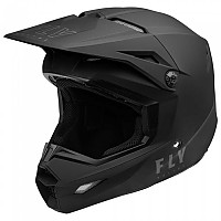 [해외]FLY RACING Kinetic Solid 주니어 오프로드 헬멧 9140293987 Black