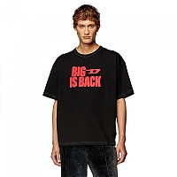 [해외]디젤 Boxt Back 반팔 티셔츠 140365972 Black Black Black