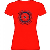 [해외]KRUSKIS Compass 반팔 티셔츠 4140483143 Red