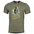 [해외]PENTAGON Ageron 스파르탄 Warrior 반팔 티셔츠 4140473969 Olive Green