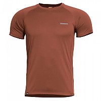 [해외]PENTAGON 퀵 Dry Bodyshock 반팔 티셔츠 4140474481 Maroon Red