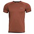 [해외]PENTAGON 퀵 Dry Bodyshock 반팔 티셔츠 4140474481 Maroon Red