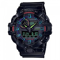 [해외]카시오 손목시계 GA-700RGB-1AER G-Shock 140493863 Black / Black