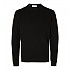 [해외]SELECTED 크루넥 스웨터 Dane 140451102 Black