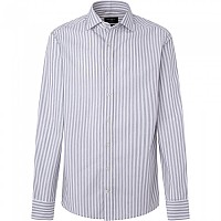 [해외]해켓 긴 소매 셔츠 Melange Stripes 140507223 Grey / White