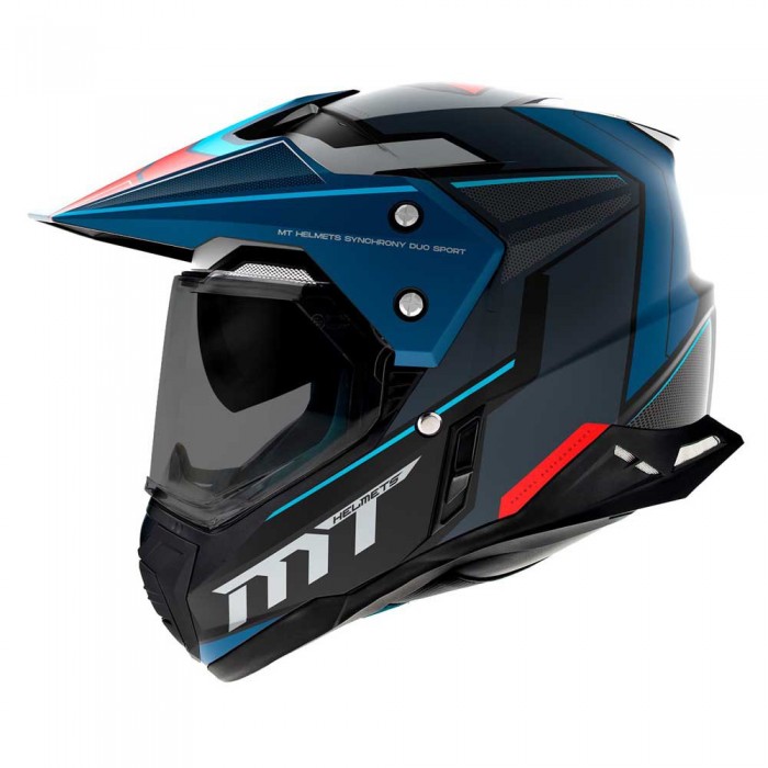 [해외]MT 헬멧s Synchrony Duo Sport SV Patrol B7 풀페이스 헬멧 9139305587 Matt Blue