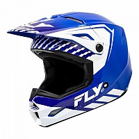 [해외]FLY RACING 모토크로스 헬멧 Kinetic Menace 9140293891 Blue / White