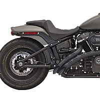 [해외]BASSANI XHAUST 풀 라인 시스템 Sweeper Radius 2-2 Harley Davidson Ref:1S22FB 9140049335 Black