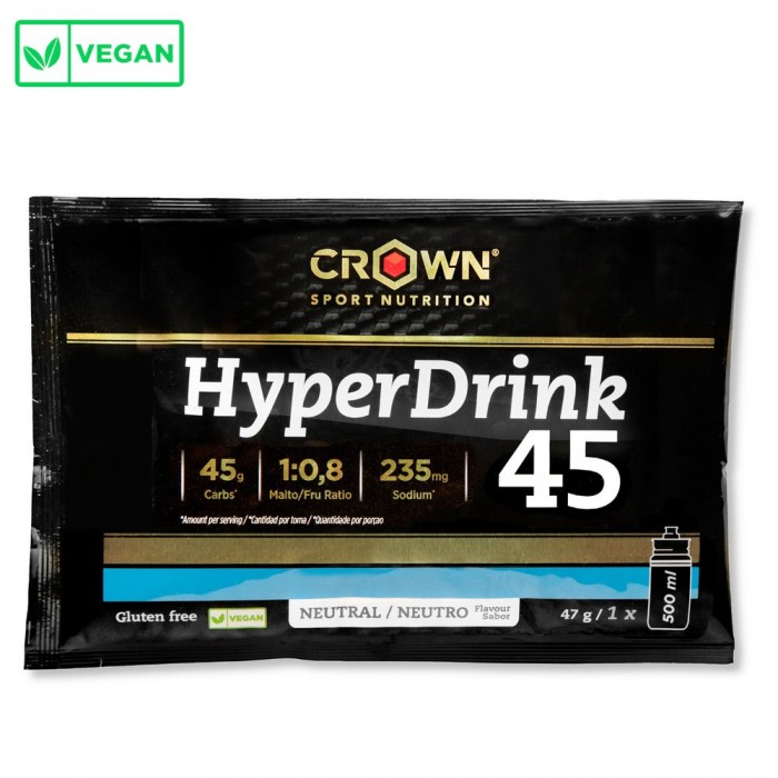 [해외]CROWN SPORT NUTRITION 에너지 주머니 HyperDrink 45 47g 중립적 7140367349 Black