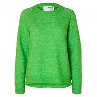[해외]SELECTED 오 넥 스웨터 Lulu 139971188 Classic Green / Detail Melange