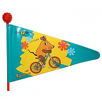 [해외]BIKE FASHION 깃발 Die Maus 1140486741 Blue / Yellow Multicolor