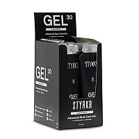 [해외]S티어KR GEL30 Dual-Carb 72g 12 단위 에너지 젤 상자 12140460336 Black / Silver