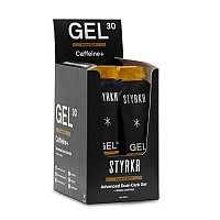 [해외]S티어KR GEL30 Caffeine+ Dual-Carb 72g 12 단위 에너지 젤 상자 7140460334 Black / Gold