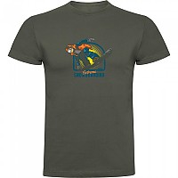 [해외]KRUSKIS 반소매 티셔츠 Extreme Snowboarding 5140555782 Dark Army Green