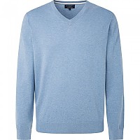 [해외]해켓 브이넥 스웨터 Cotton Cashmere 140506273 Sky Blue