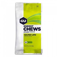 [해외]GU 에너지츄 Energy Chews Salted Lime 12 12139955343 Multicolor
